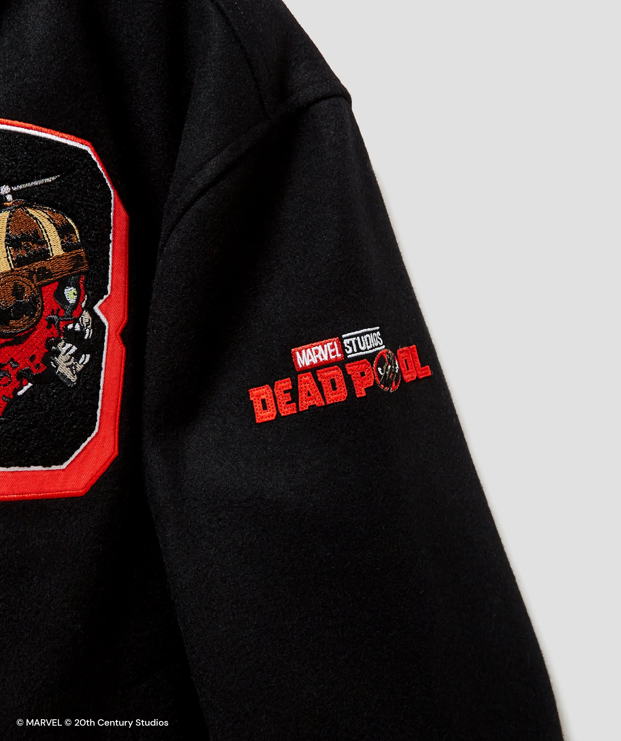 Premium Deadpool-Themed Unisex Varsity Jacket
