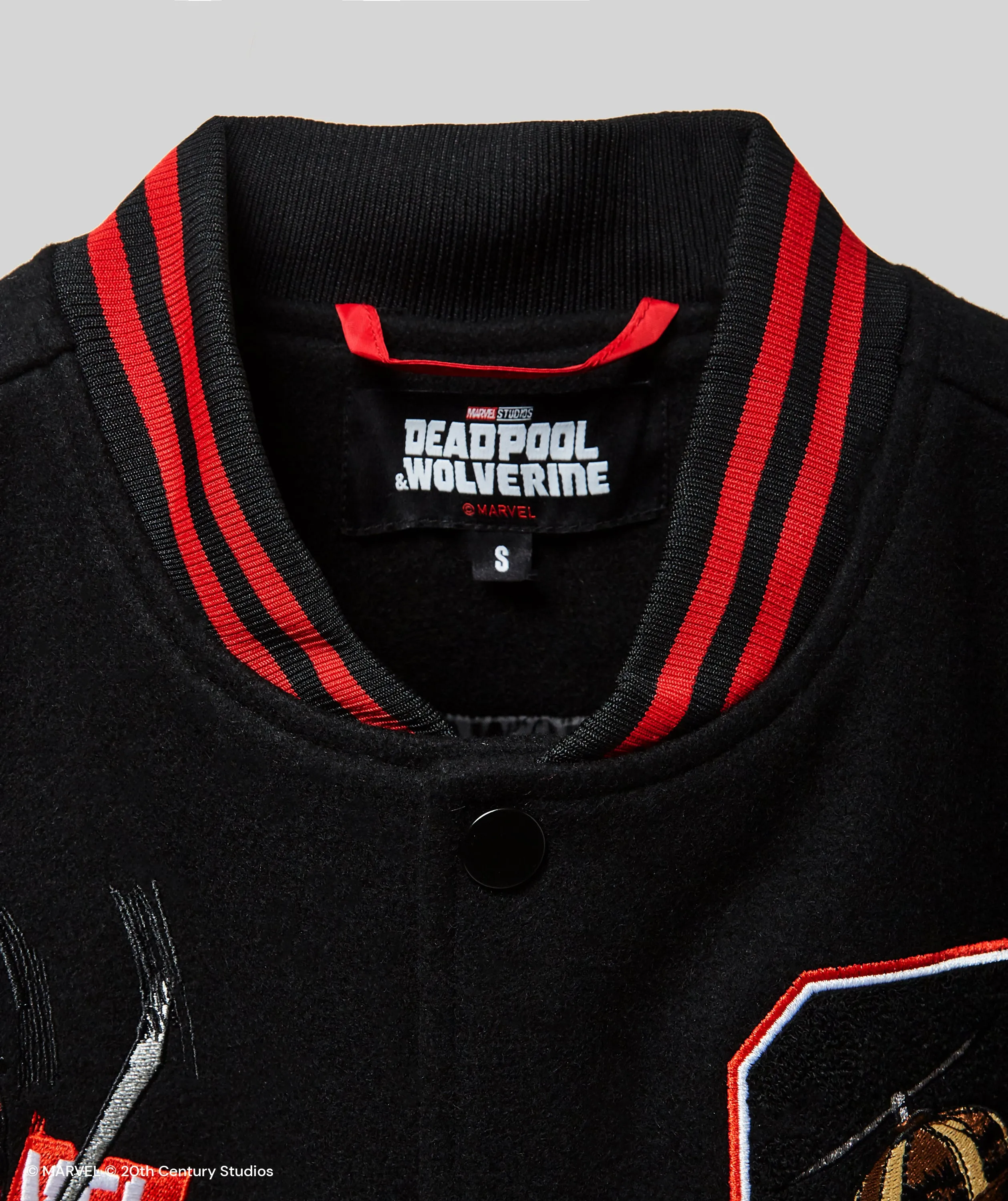 Premium Deadpool-Themed Unisex Varsity Jacket