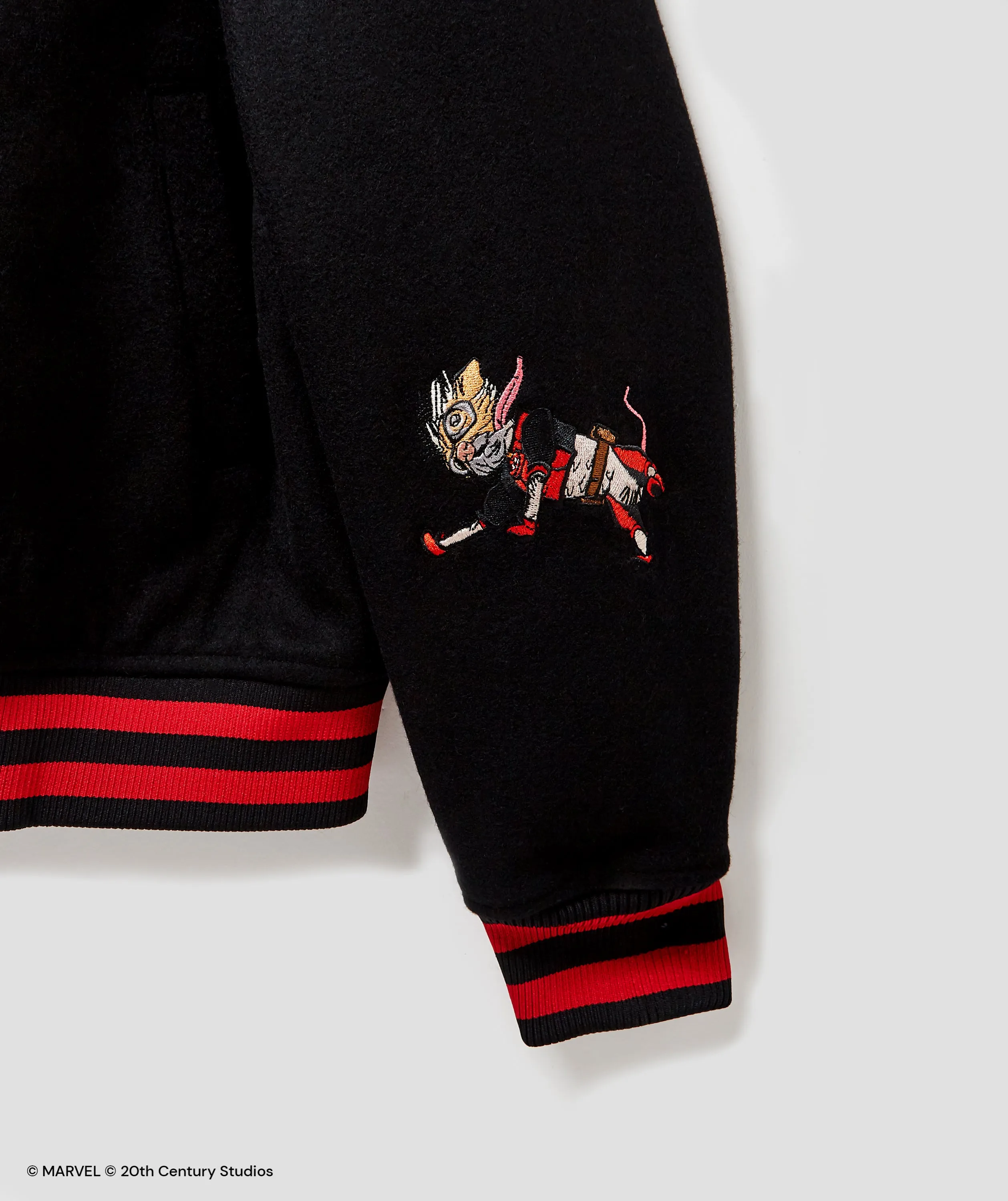 Premium Deadpool-Themed Unisex Varsity Jacket