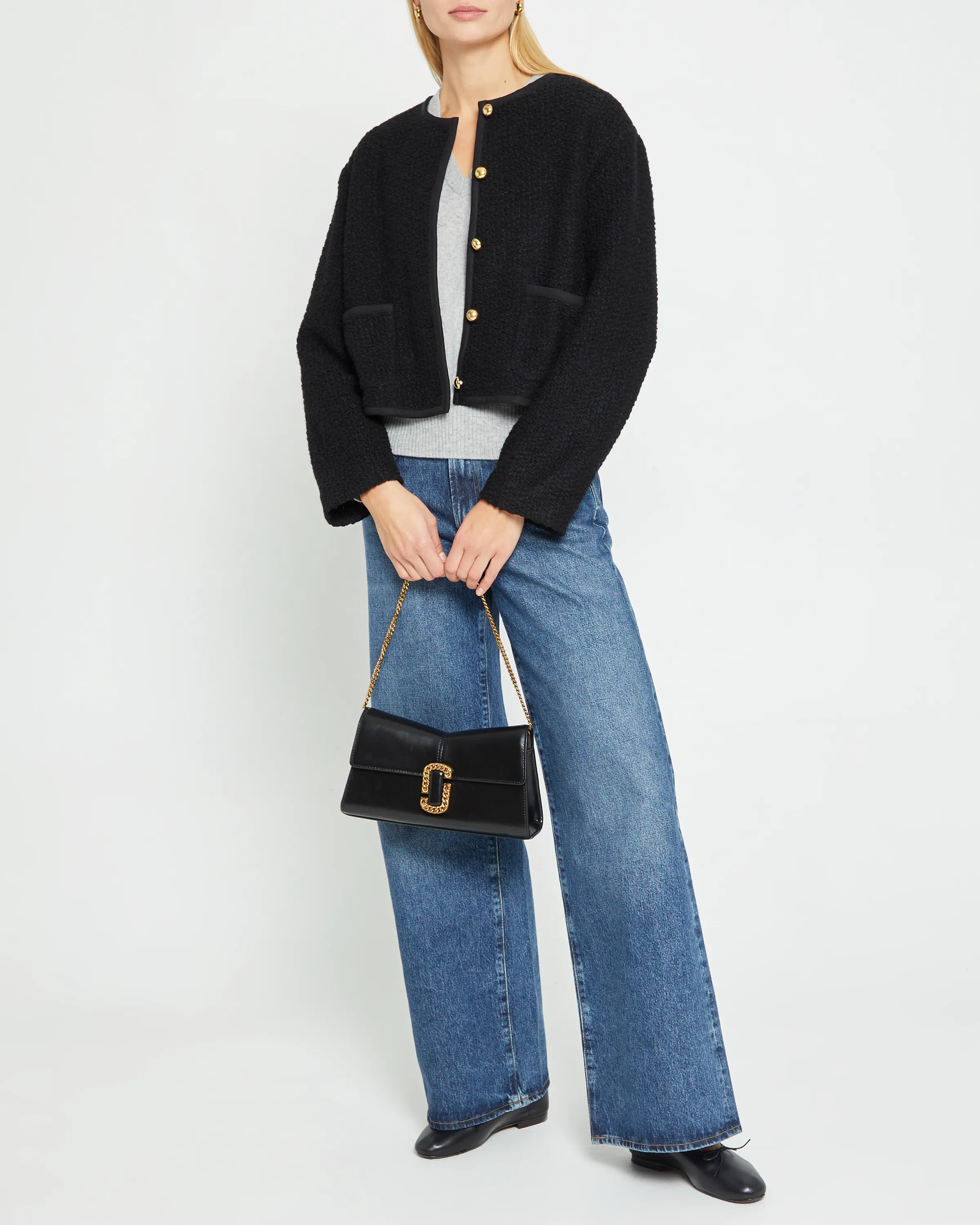 Relaxed-fit Cropped Jacket by Joe: English E-commerce Product Optimization